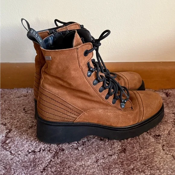 NWOT!{Musse & Cloud}-Size:38-Combat Boots - Picture 3 of 7